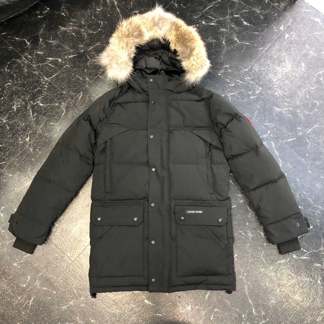 [CANADA GOOSE] 캐나다구스 Emory 에모리 패딩 블랙 남성용