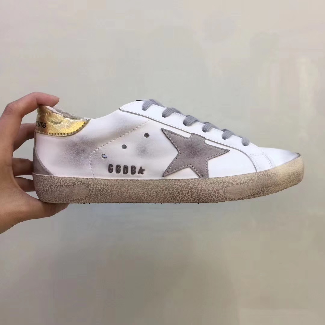 [GOLDEN GOOSE] 골든구스 슈퍼스타 화이트 골드탭 스니커즈 남녀공용