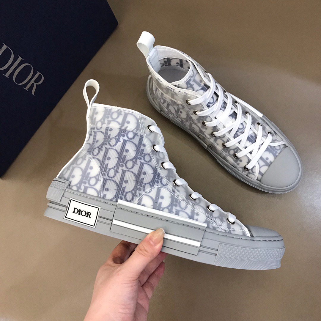 [DIOR] 20SS 디올 오블리크 테크니컬 캔버스 B23 하이탑 남녀공용