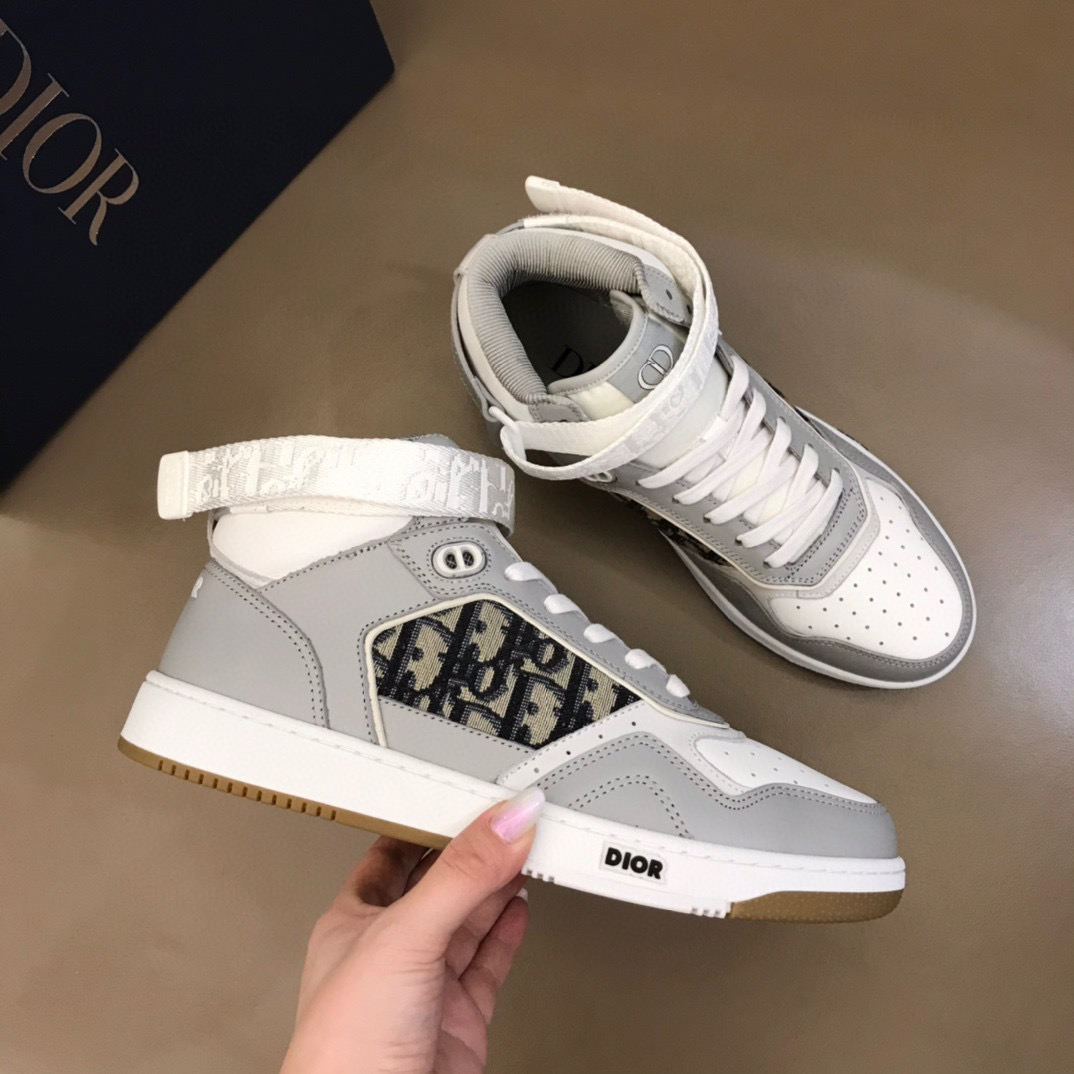 [DIOR] 디올 B27 오블리크 하이 스니커즈 남녀공용