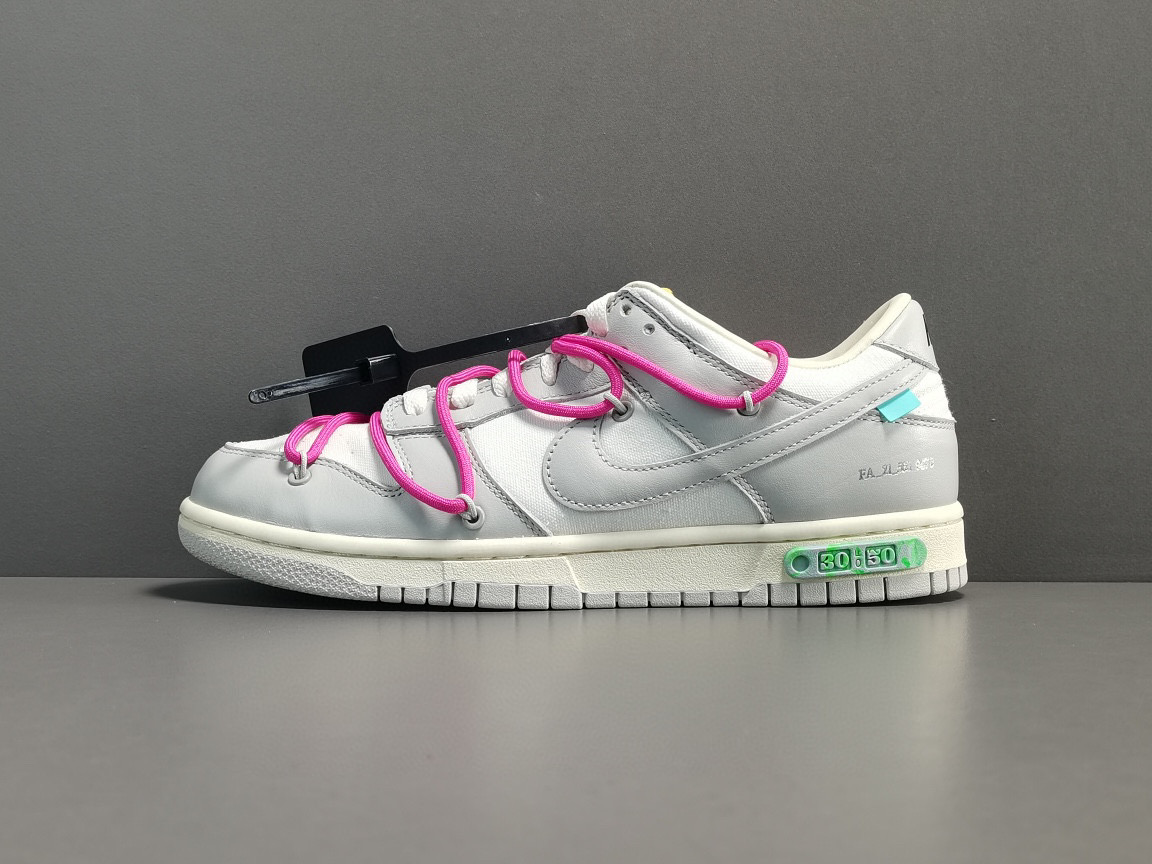 [NIKE] 오프화이트 x 나이키 덩크 로우 더 50 로트 30 The 50 DM1602-122 남녀공용 (PKgod버전)