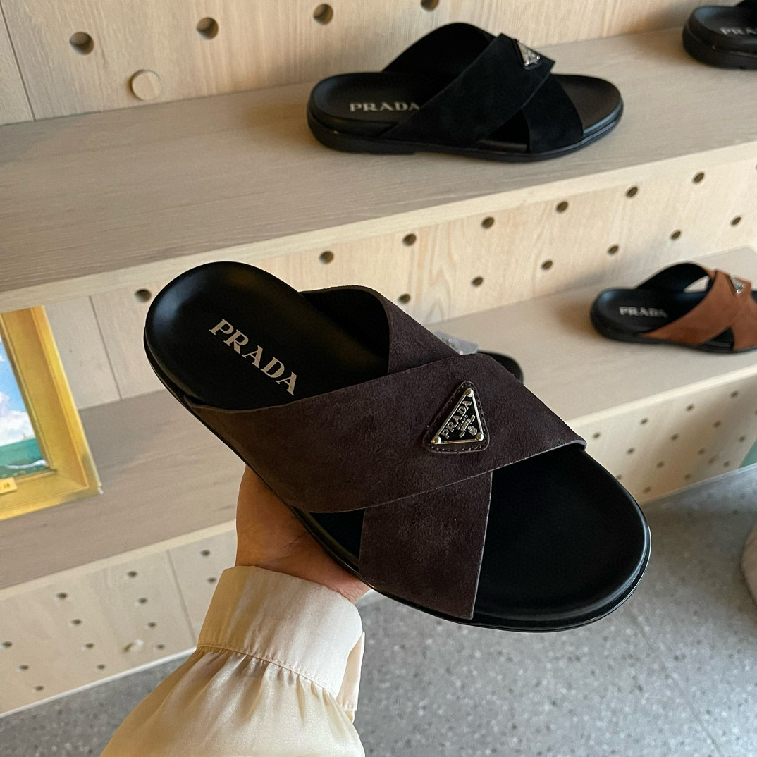 [PRADA] 프라다 샌들 슬리퍼 남성용