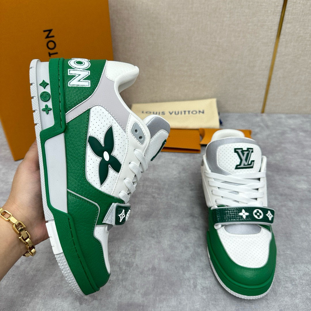 [LOUIS VUITTON] 루이비통 LV 트레이너 버질아블로 스니커즈 남성용